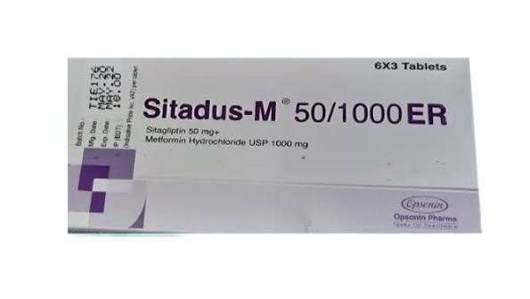 tab. Sitadus-M er 50mg+1000mg